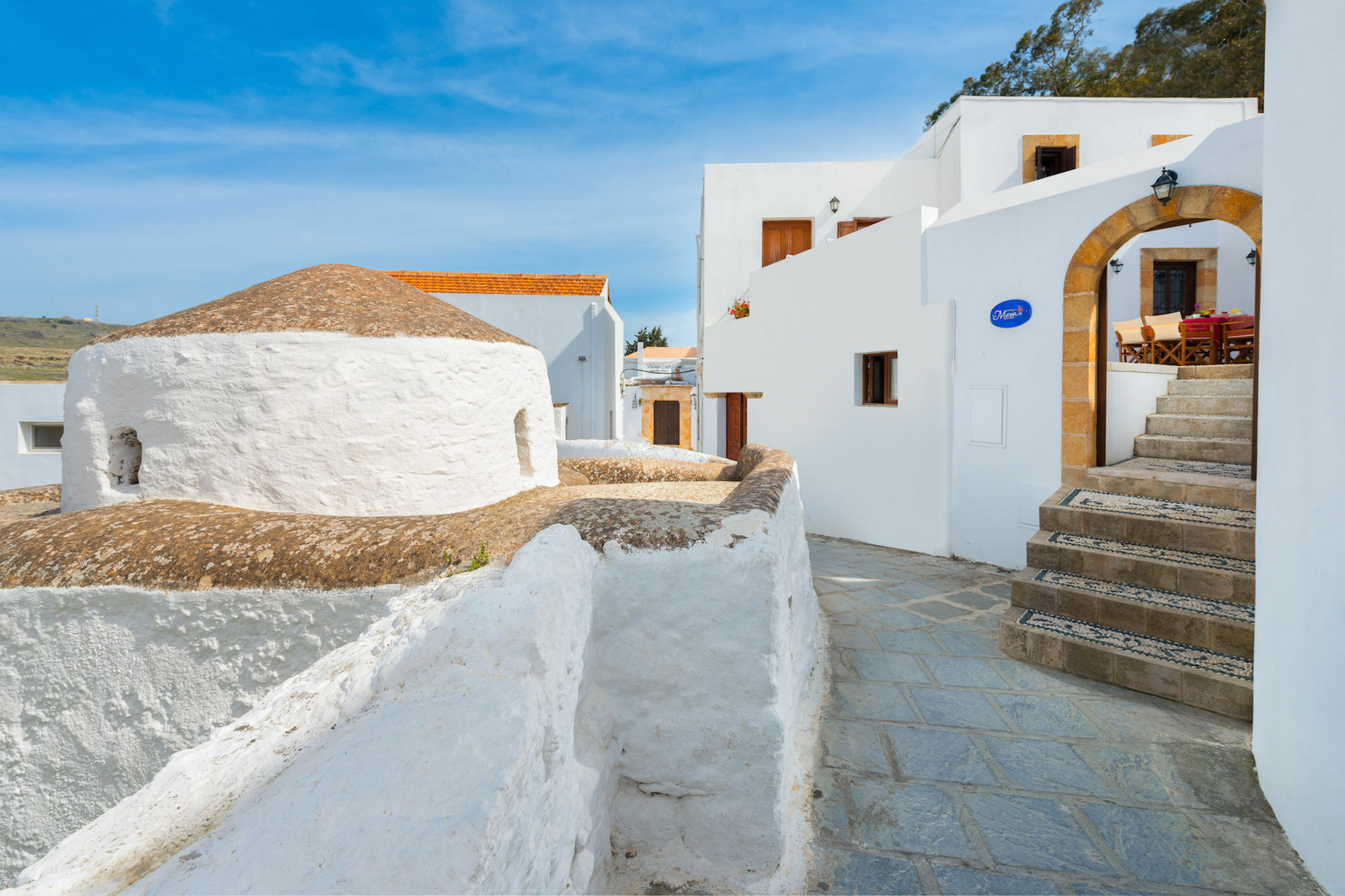 Residenza Maria Lindos Villa Екстериор снимка